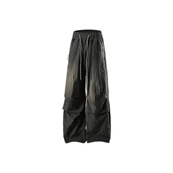 ALI THE FOX Cargo Pants Unisex Black