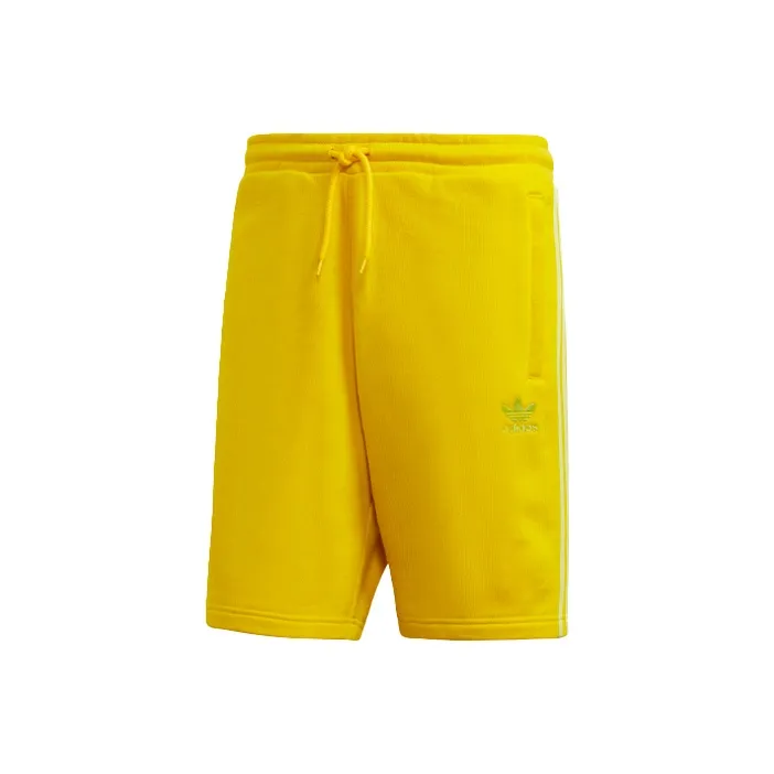 Adidas Originals Casual Shorts Men Yellow-0
