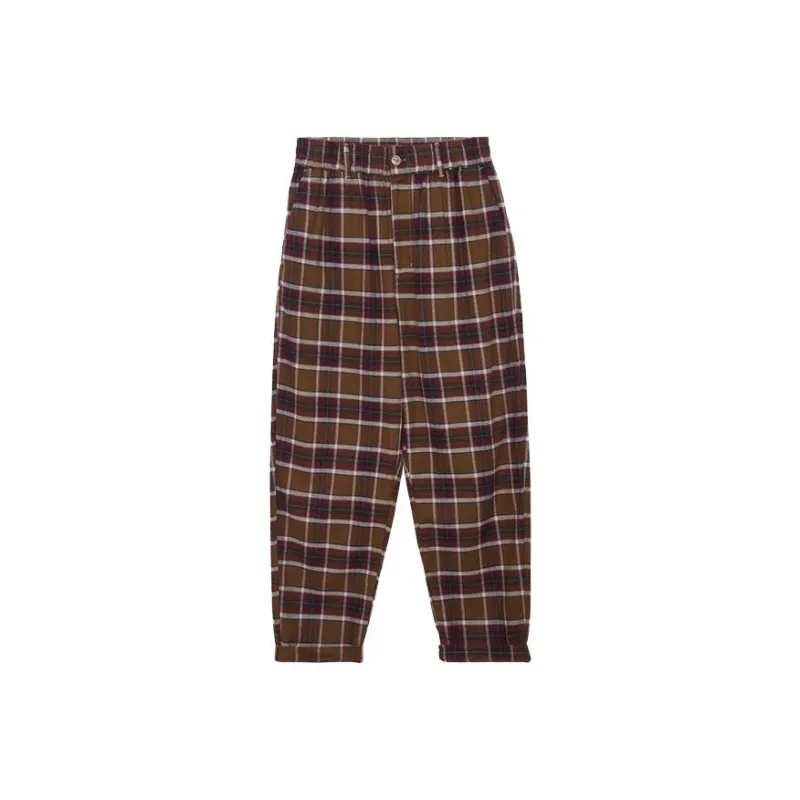 New Era New Era SS23 Same As Liu Yuxin Casual Pants Unisex Brown-0