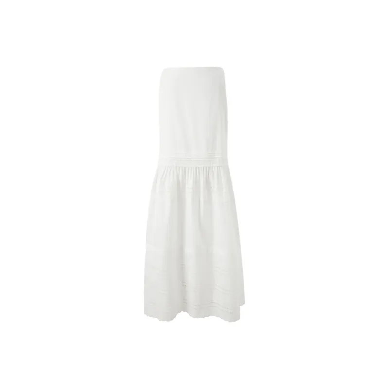 3COLOUR Sleeveless Dress Women's Cloud White-1