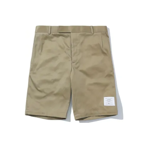 THOM BROWNE Cotton Twill Unconstructed Chino Shorts