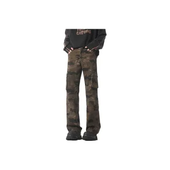 FALIAMS Jeans Unisex Camouflage