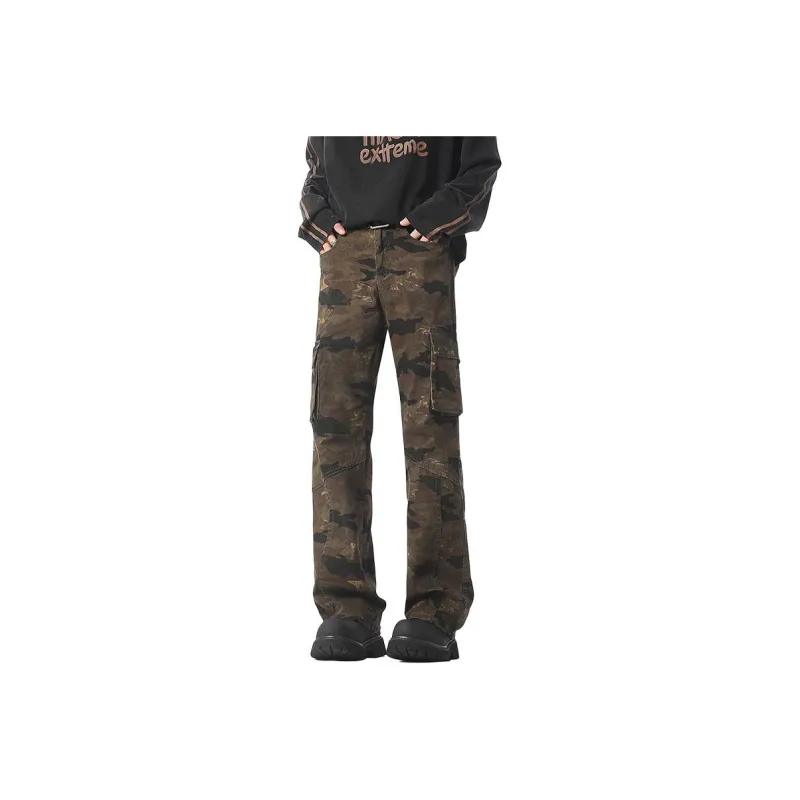 FALIAMS Jeans Unisex Camouflage-0