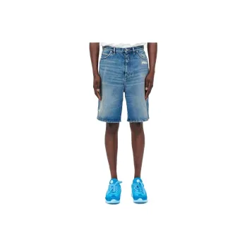 MM6 Maison Margiela Denim Shorts Men Blue