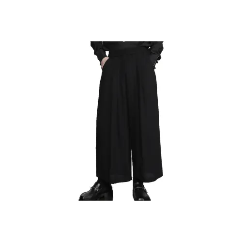 RAYSHOW Casual Pants Men's Black
