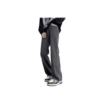 BTR Jeans Unisex Black Gray Color