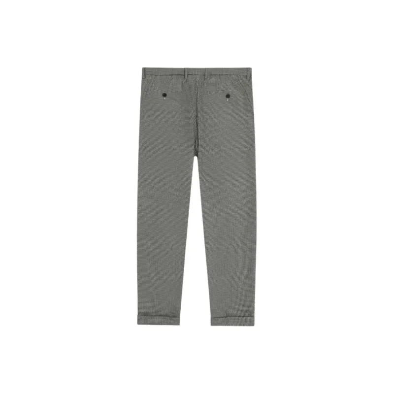 DEGAIA Casual Pants Men's Plaid-0
