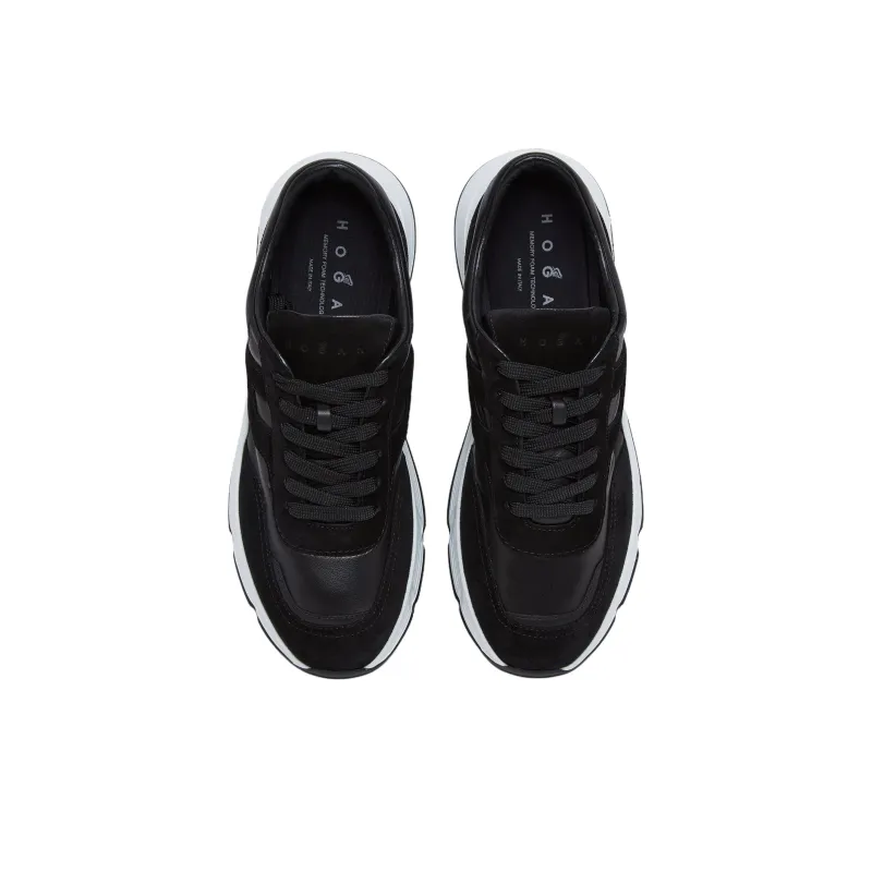 HOGAN Hyperlight Low Top Casual Shoes Men's Black-3