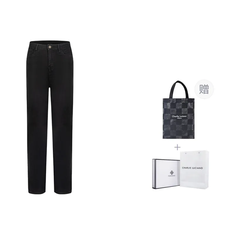 Charlie Luciano Jeans Unisex Black-2