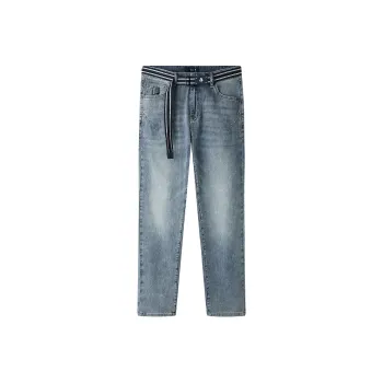 HLA Jeans Men Blue Gray Denim Gradient Medium C3