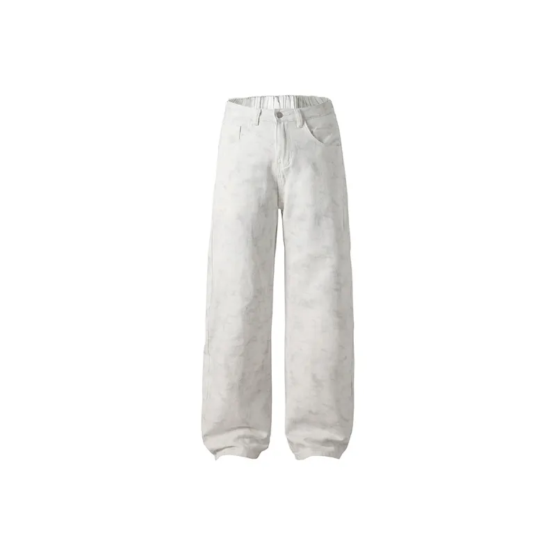 VXOXV Jeans Unisex White-0