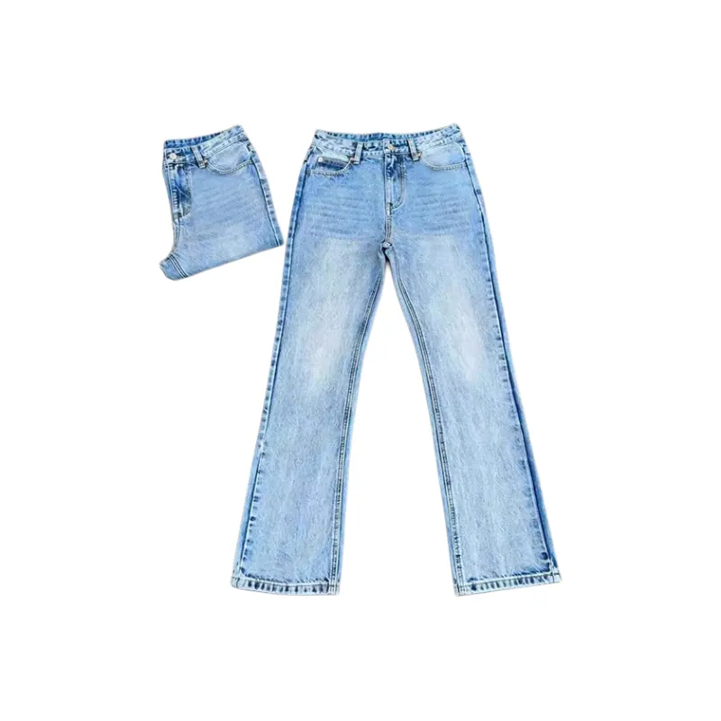 NVRFRGT Jeans Unisex Black Gray Color-16