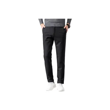 EDENBO Casual Pants Men Black