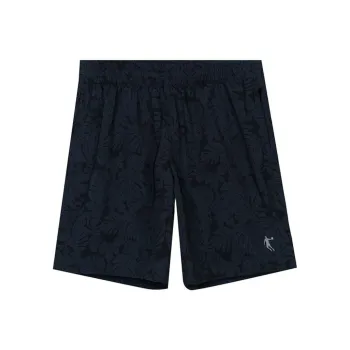 QIAODAN Casual Shorts Men's Iron Gray/Black