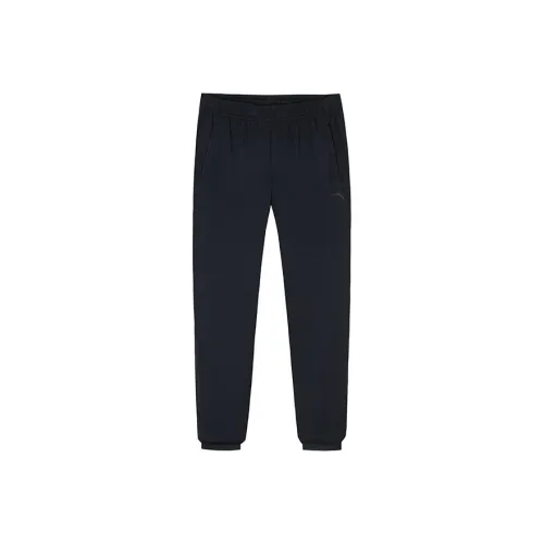 Anta Variety Training Collection Casual Pants Men's Basic Black