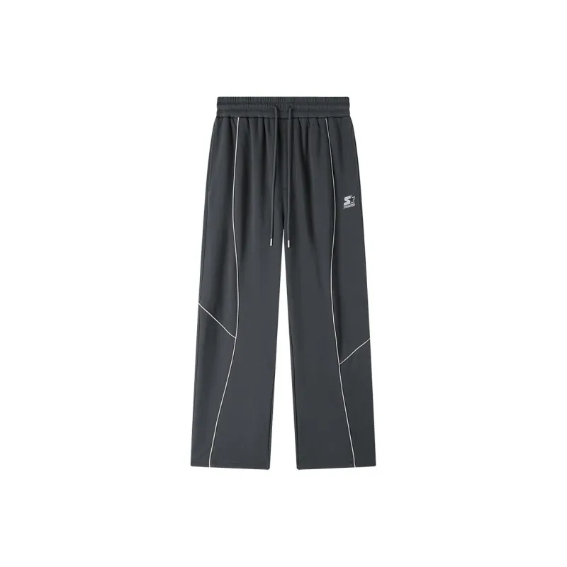STARTER Knitted Sports Pants Unisex Dark Gray-0