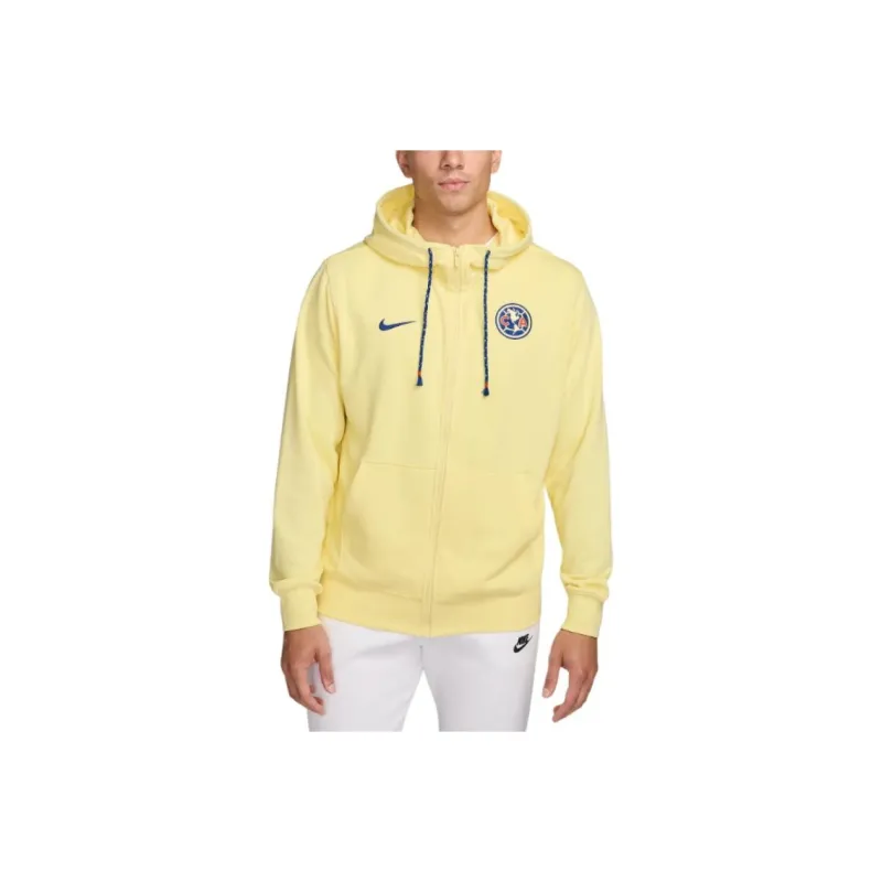 Nike Club América Club Men's Nike Soccer Full Zip Hoodie-0