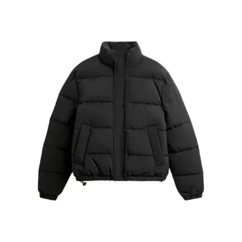 ZARA Puffer Jackets Men Black