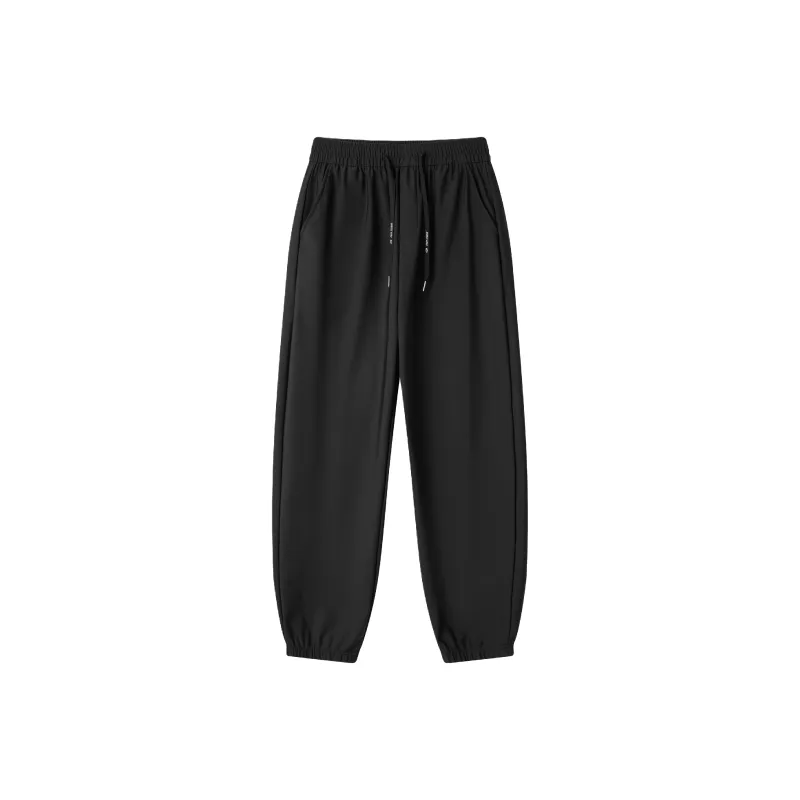 P8H9 Casual Pants Unisex Black-0