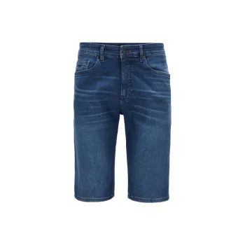HUGO BOSS Denim Shorts Men Indigo