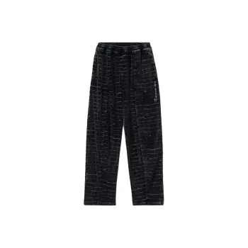 Alexander Wang Wide leg Velvet Track Pants