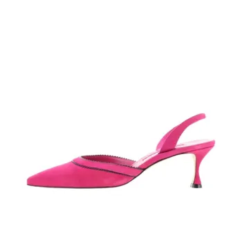 MANOLO BLAHNIK Brontiasli Slim Heel High Heels 5cm Women's Pink