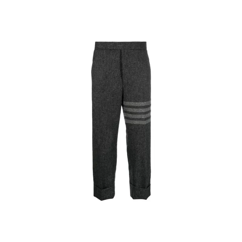 THOM BROWNE Striped Trousers-0