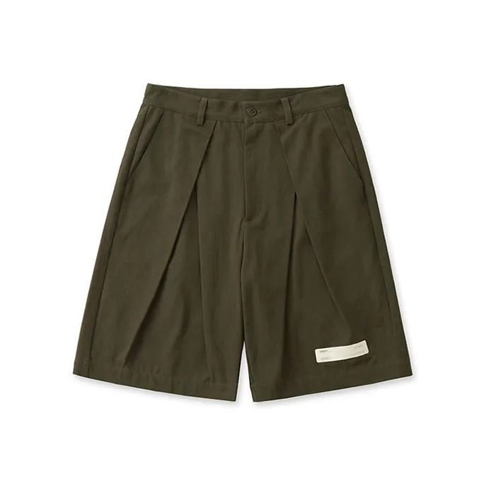 ROARINGWILD Shorts Unisex Gray Green-0