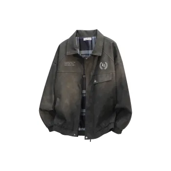 LIVINGTOWN Leather Jacket Unisex