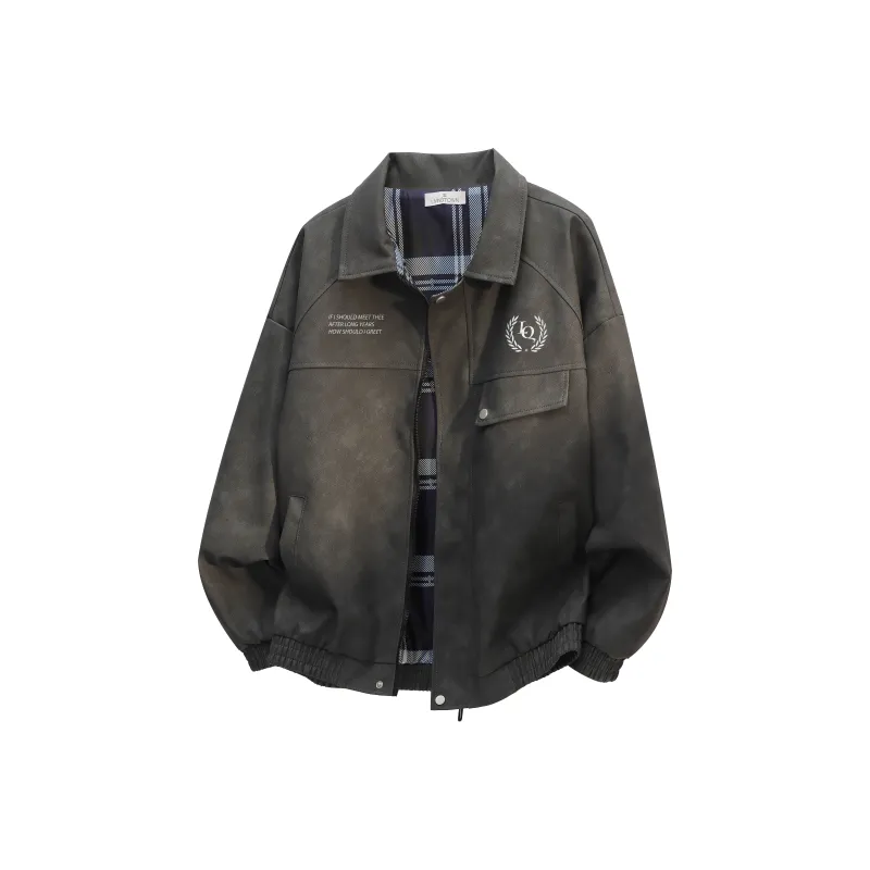 LIVINGTOWN Leather Jacket Unisex-0