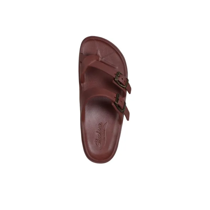 Skechers Arch Fit Cali Breeze 2.0 Cushioning Slide Slippers Women's Umber-3