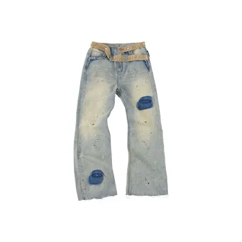 8FF Jeans Unisex Mumbai Blue