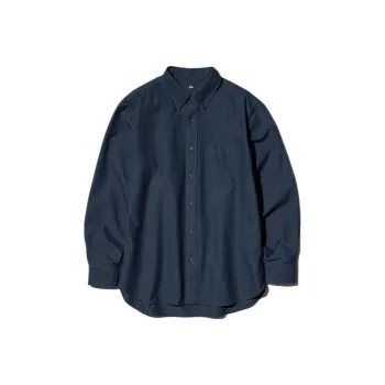 UNIQLO Shirts Unisex Navy Blue