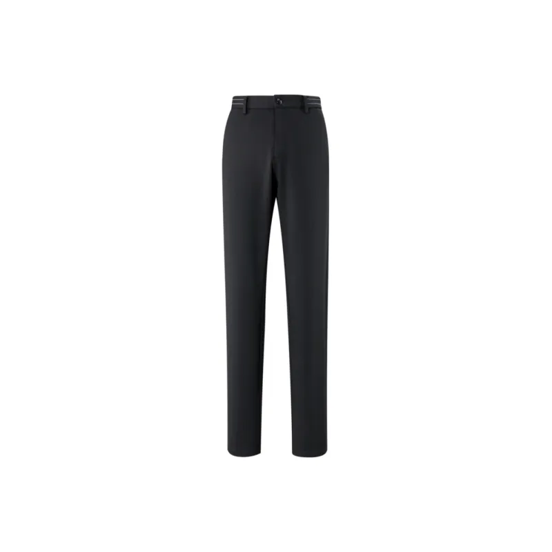 HLA Casual Pants Men Black Pattern U2-0