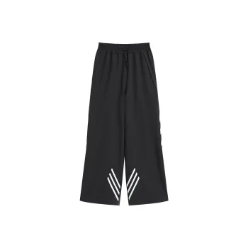 WAITINGWAVE Casual Pants Unisex Black
