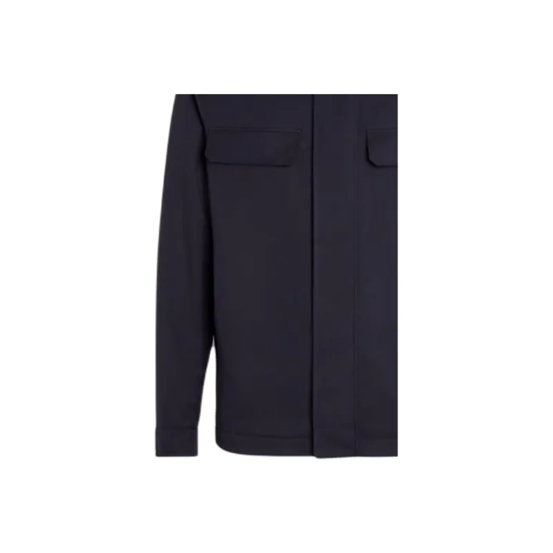 Ermenegildo Zegna Long Sleeved Zip Up Field Jacket-4