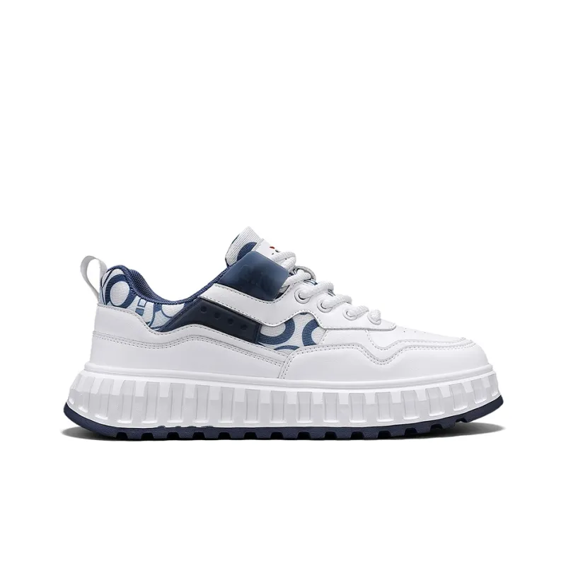 G.N.SHIJIA Slip Resistant, Abrasion Resistant, Breathable, Height Increasing Low Top Skateboard Shoes Men's-1