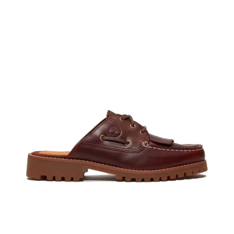 Timberland Noreen Rubber Sole Abrasion Resistant Slip Resistant Closed Toe Slippers Women's Brown-1