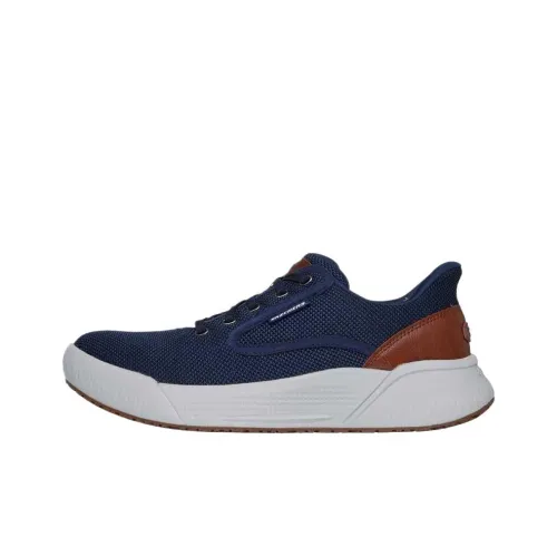 Skechers Relaxed Fit Low Top Casual Shoes Men's Marine Blue