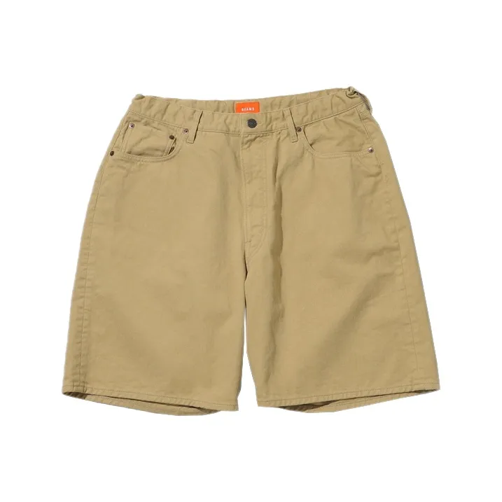 Beams Denim Shorts Men-0