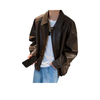JIMI&JONS Leather Jackets Coats Unisex