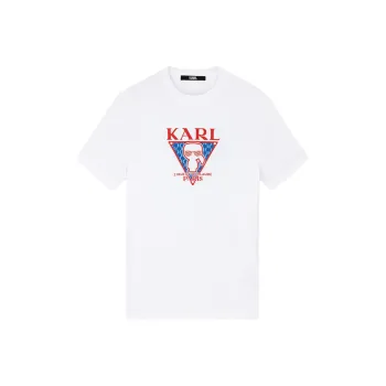 KARL LAGERFELD SS25 T Shirt Men's White