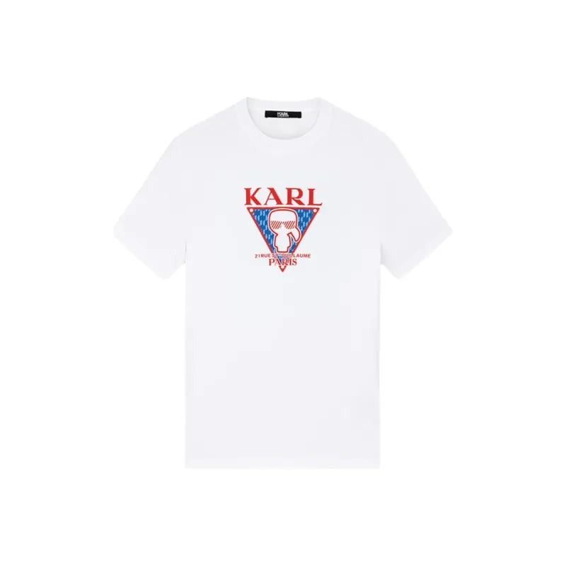 KARL LAGERFELD SS25 T Shirt Men's White-0