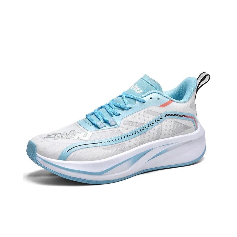 Ncmt Running Shoes Men Low Top Glacier Blue/Electric Orange-1