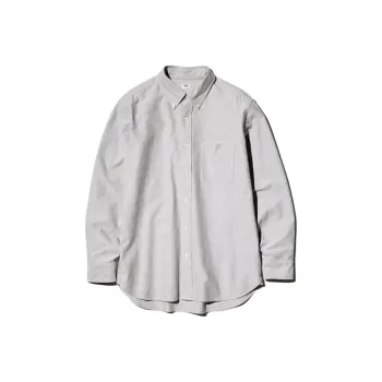 UNIQLO Shirts Unisex Lead Gray