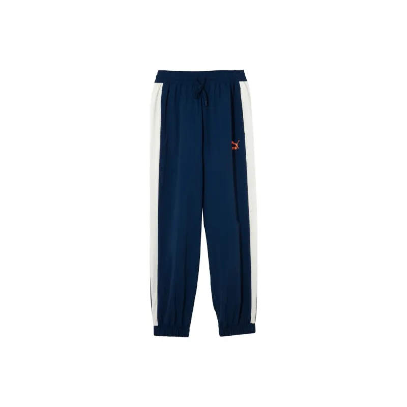 PUMA T7 Casual Pants Men's Navy Blue-0