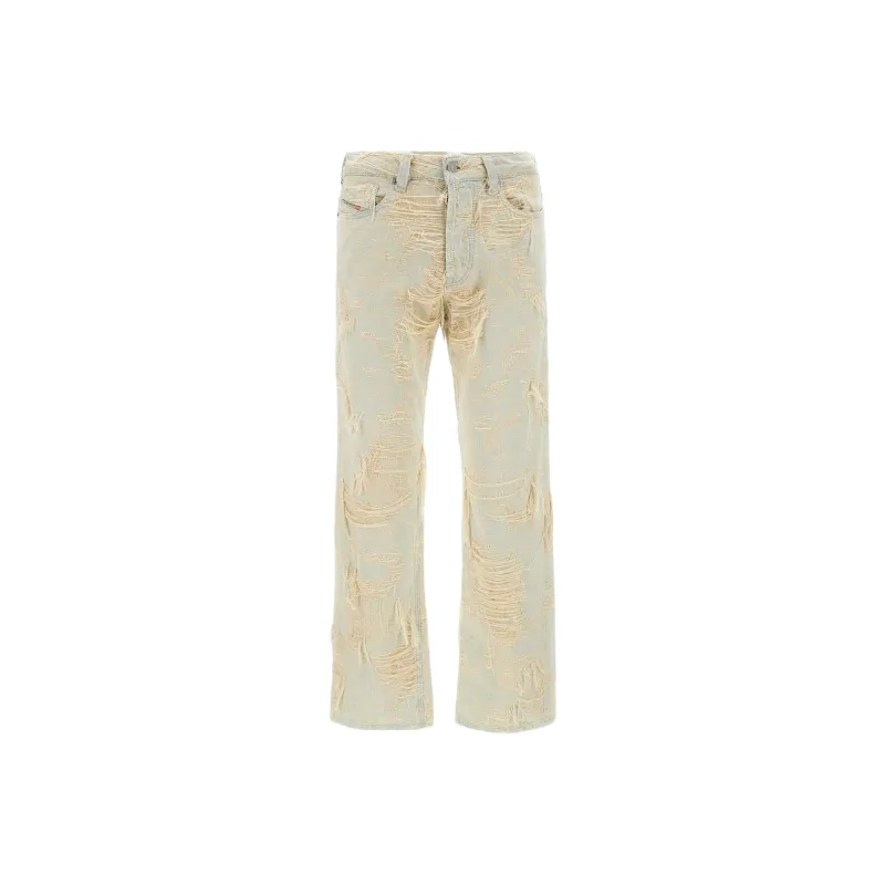 DIESEL 1980 D Eeper Relaxed Distressed Jeans-0