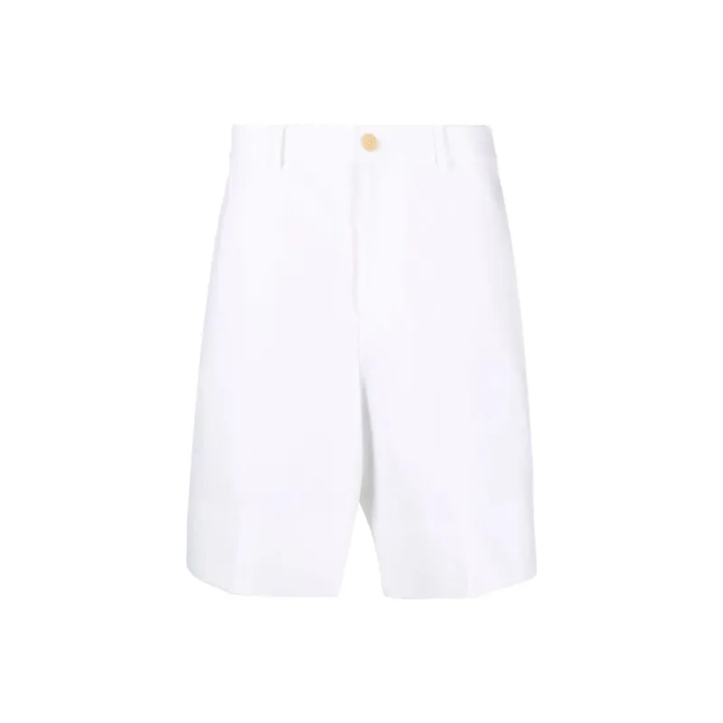 Alexander McQueen High Rise Relaxed Fit Shorts-0