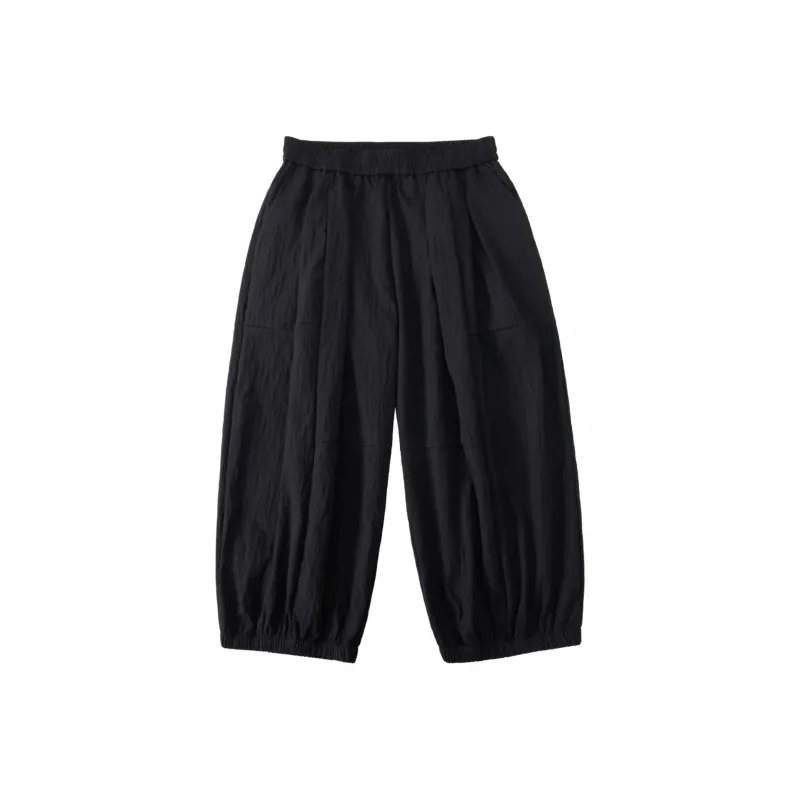 Pin Li Casual Pants Men's Black-0