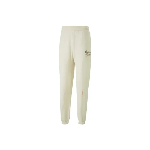 PUMA Casual Pants Men Beige